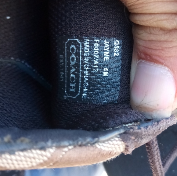 Coach q582 Jayme shoes - Picture 12 of 12